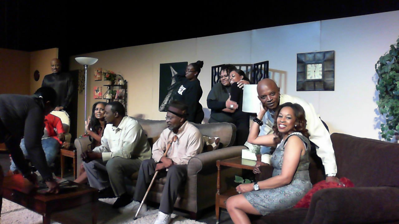 On the set of the Play, 