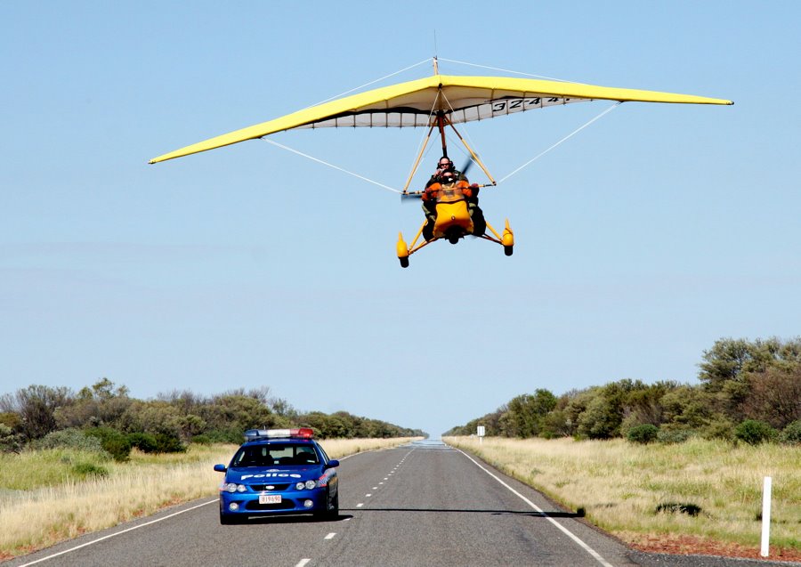 ABH (PLT) on the set of Ligne d'horizon en AUSTRALIE