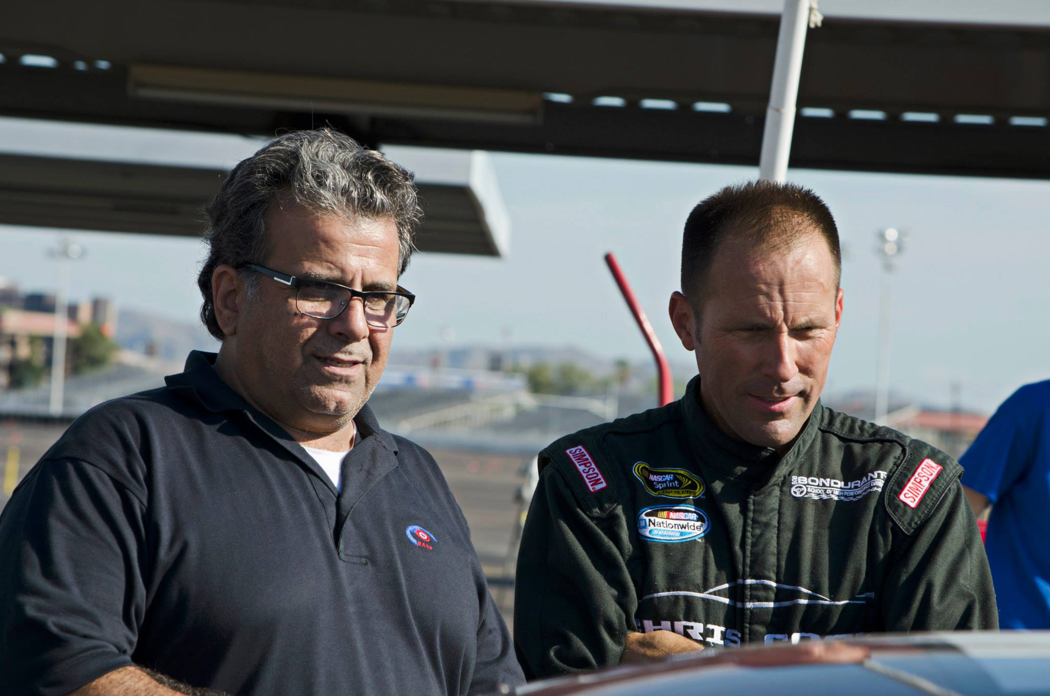 EP/Director George Nemeh On location with Chris Cook is an American professional race car driver and driving instructor