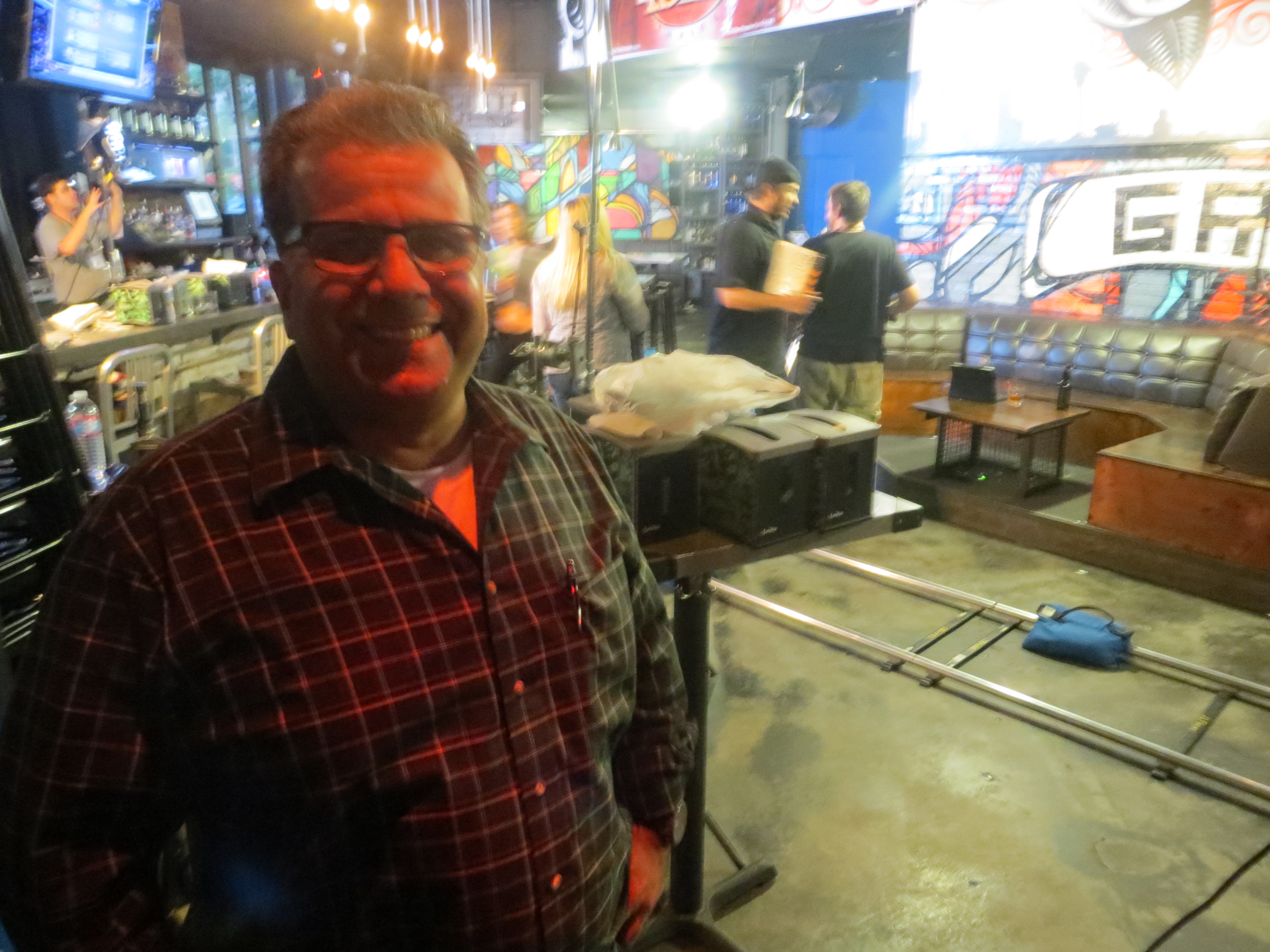 Director George Nemeh on set of Tales From Old Town 2014