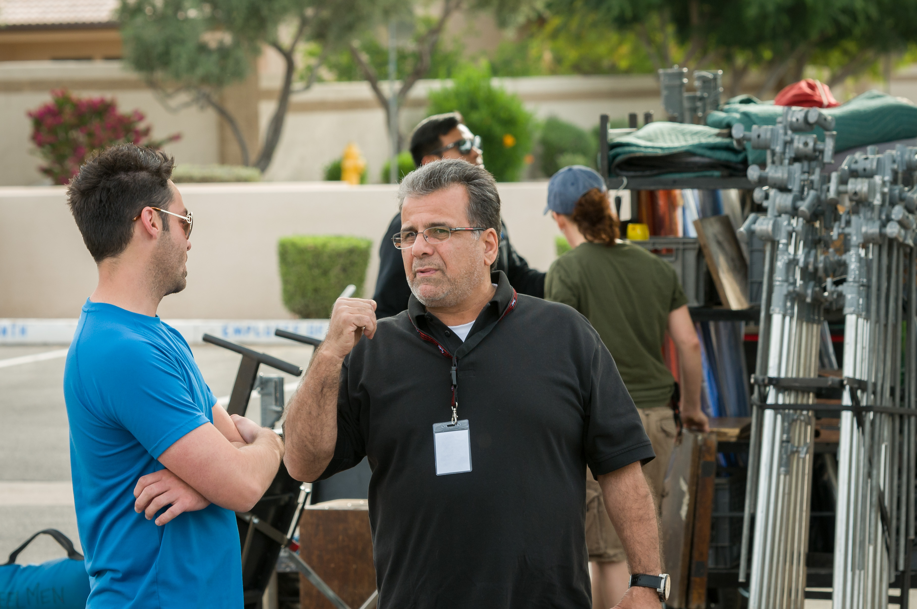 Executive Producer George Nemeh! Always has shown respect for individuals who are part of our cast or crew on location. Every person counts.