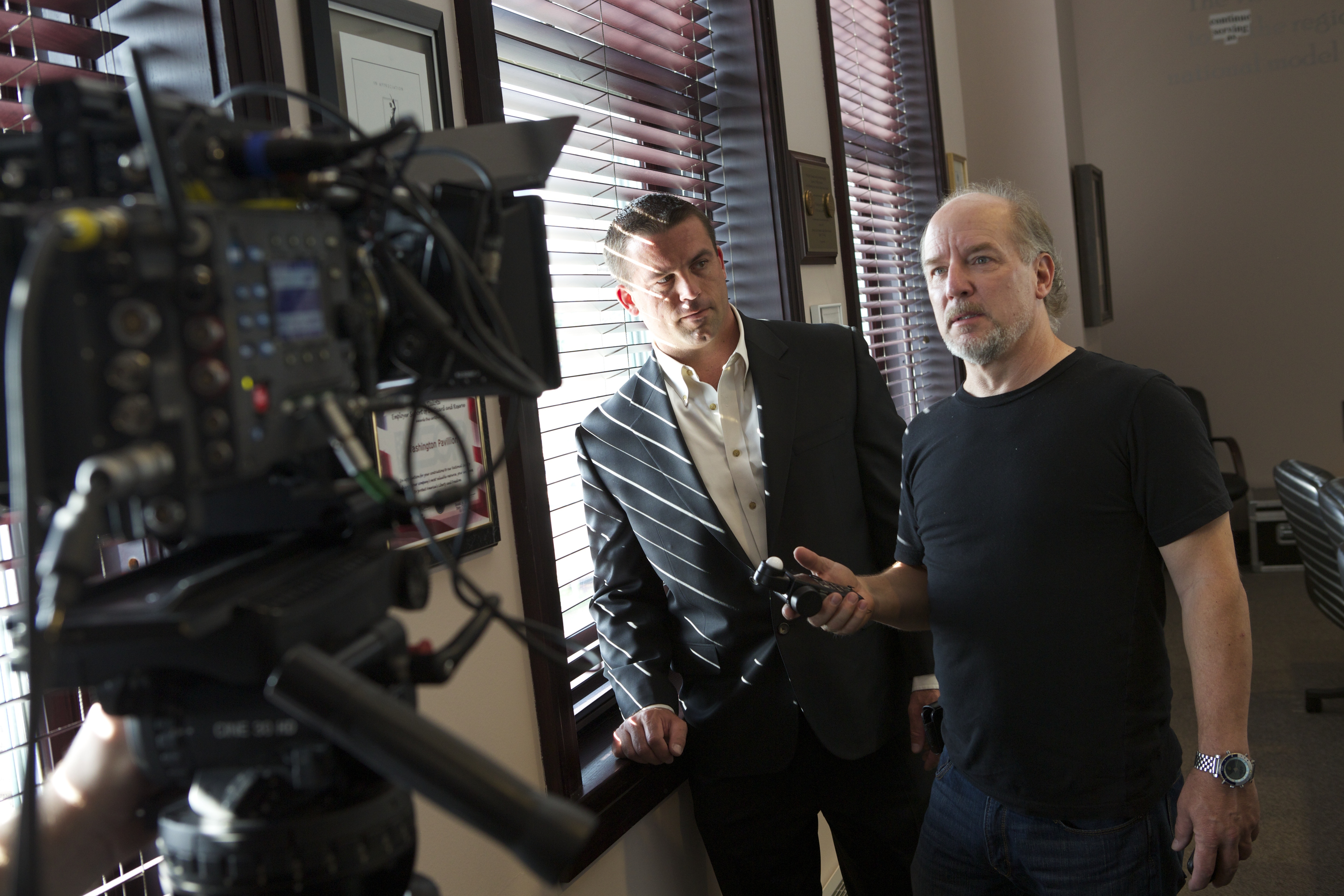 Filming THE SECRET BOX on location with Rob Stiff & Bill Holshevnikoff