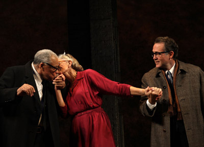 James Earl Jones, Vanessa Redgrave and Boyd Gaines