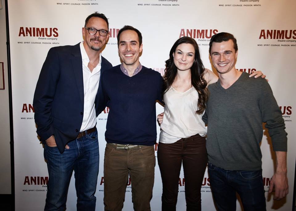 Tennessee Williams Collected Shorts Opening Night Matthew Lillard, Trevor Kluckman, Haley Bond, Dylan Wittrock