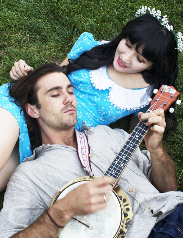 Natalie Faye and Ryan Pater in The Loft