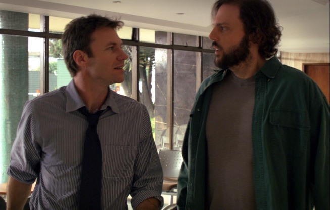 Still of Silas Weir Mitchell and Chris Vance in Mental (2009)