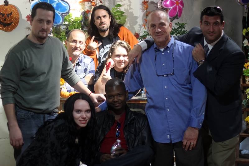 Cast and crew photo from Carmela Hayslett's 