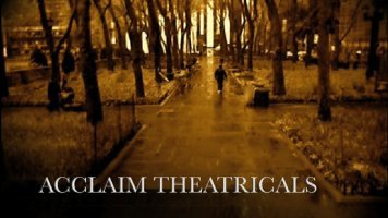 The Company logo for Acclaim Theatricals, Gregory's production company is from Gregory's photo archives and designed by him.