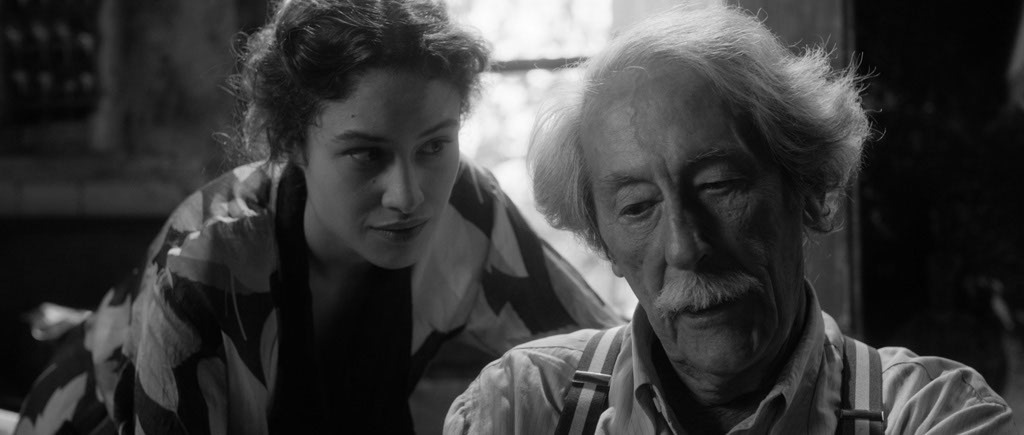 Still of Jean Rochefort and Aida Folch in El artista y la modelo (2012)