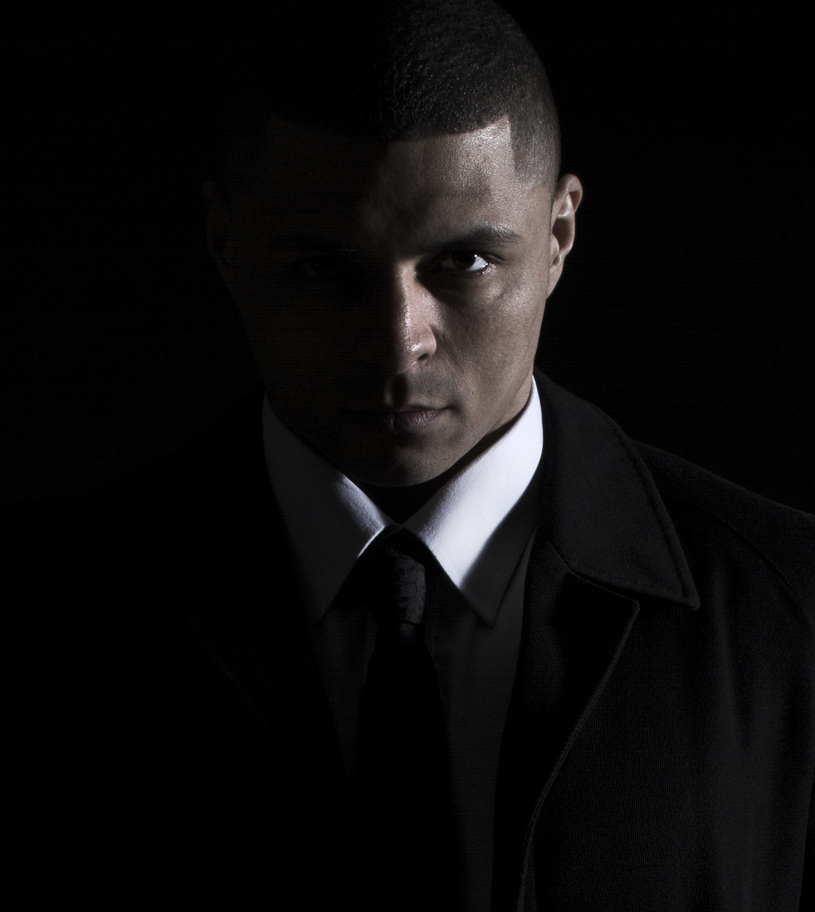 Promotional shot from production: FREEMAN 