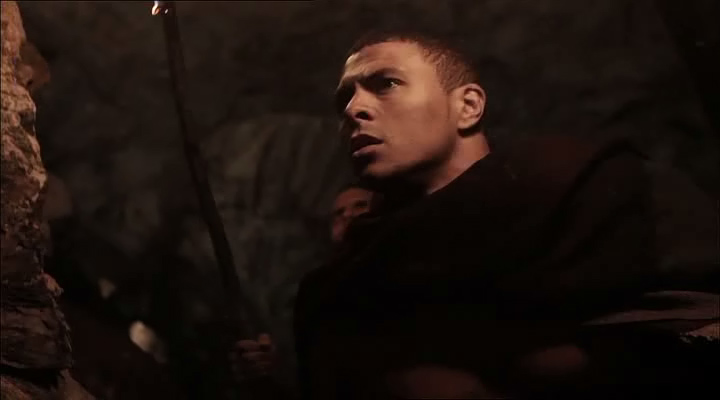 Leroy Kincaide as Kayne in feature film KINGDOM OF GLADIATORS