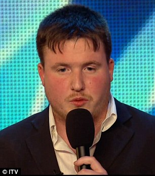 Paul Manners on 'Britain's Got Talent'.