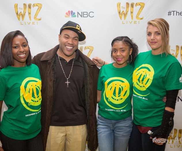 PT at an event for The Wiz Live!