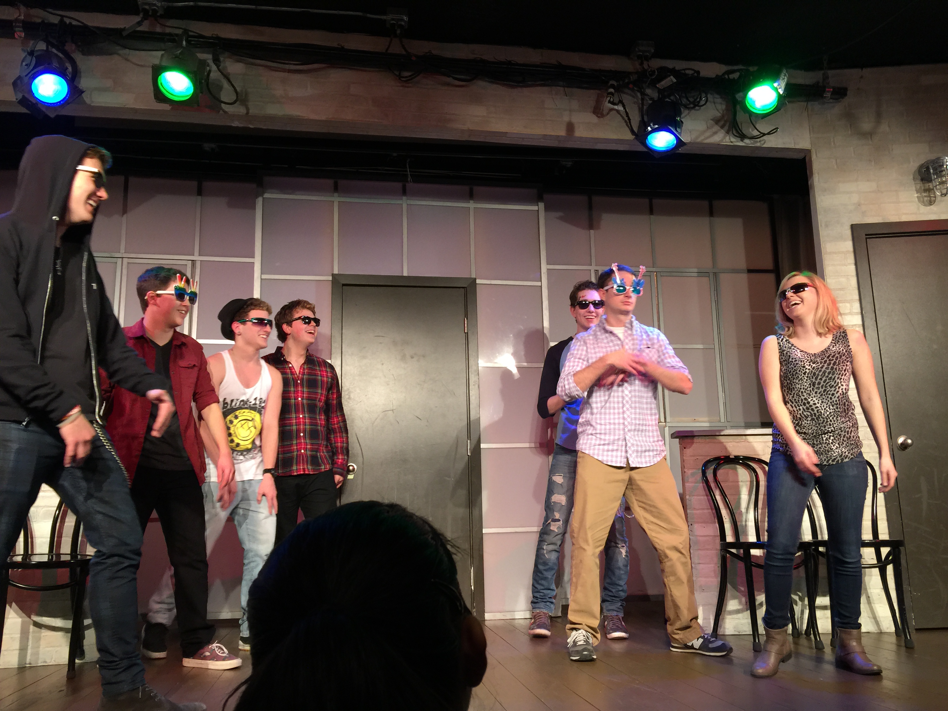Middle School Regrets perform at Second City's 2015 open house.