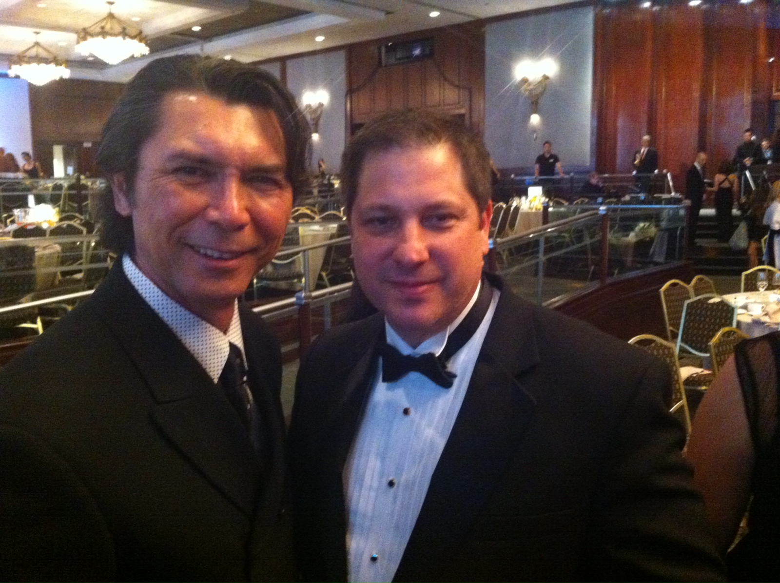 Lou Diamond Phillips, and I at the 67th Annual Directors Guild Awards.
