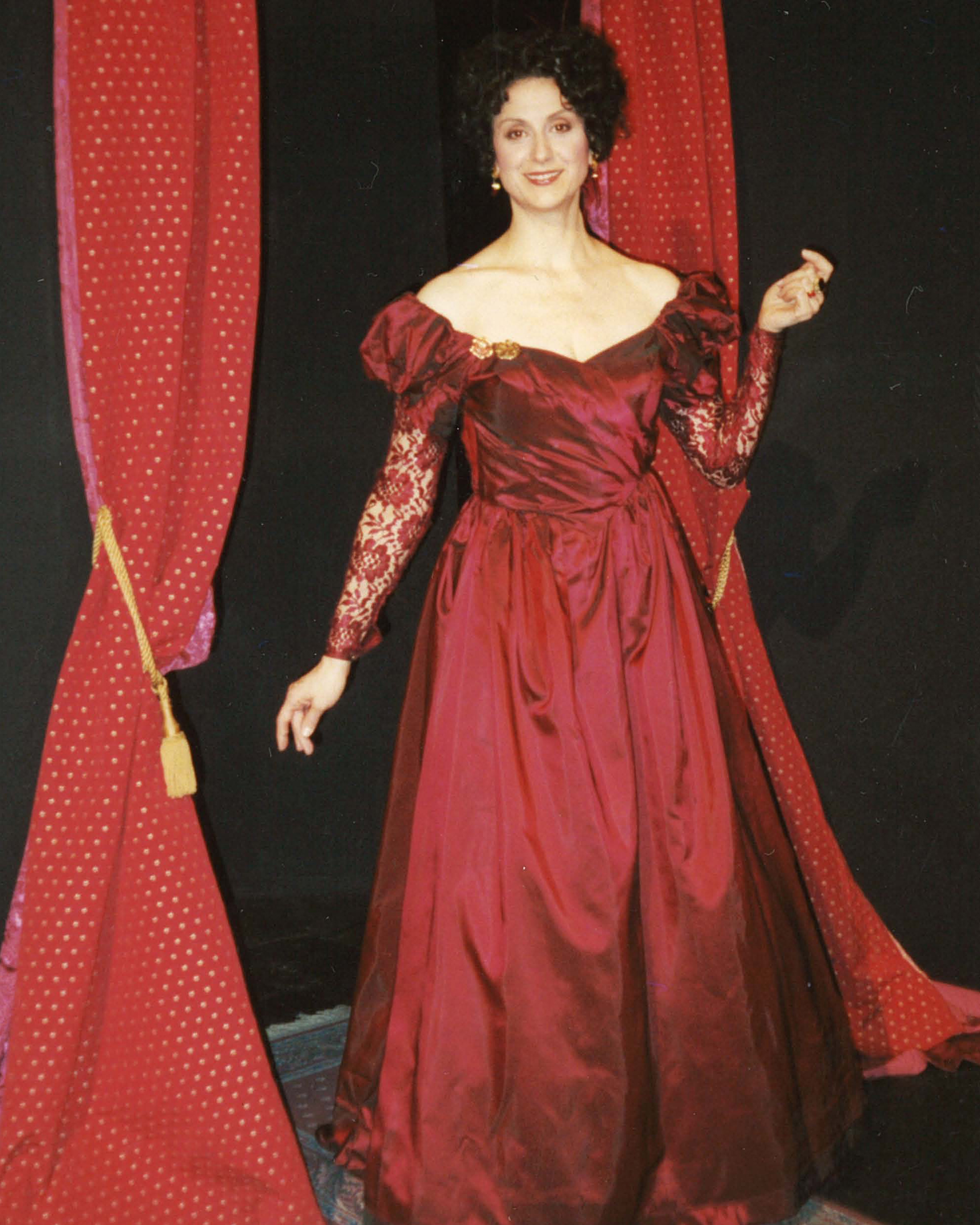 Franca Sofia Barchiesi - as Arkadina in The Sea Gull