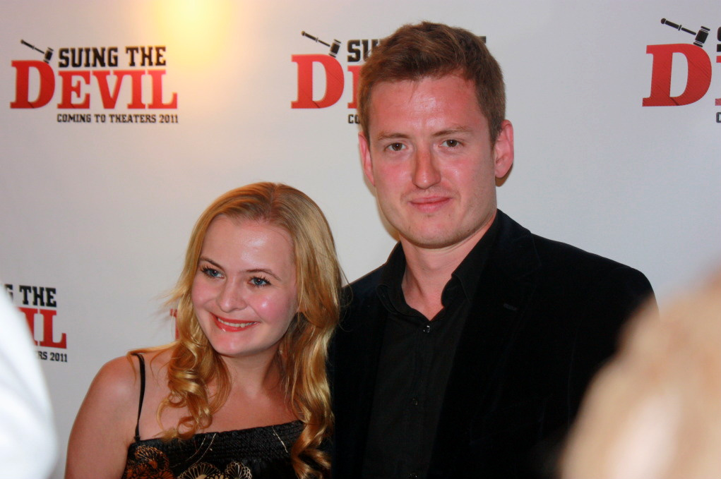 Martin William Harris, Isabell Kurczewska at the world premiere of SUING THE DEVIL, May 2010