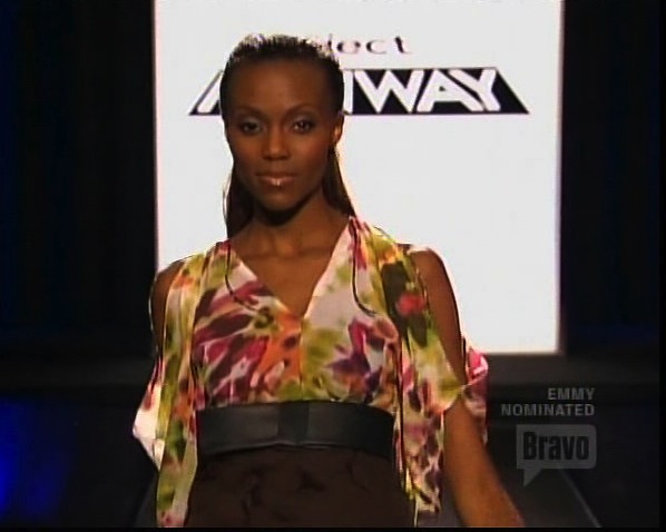 Shannone Holt on Project Runway, Season 5 (2008).