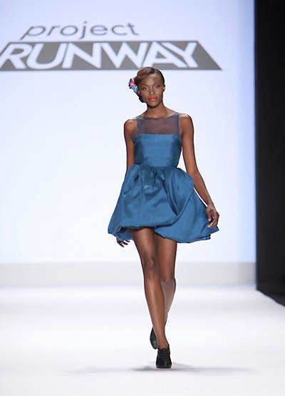 Shannone Holt for Project Runway NYFW, Season 5 (2008).