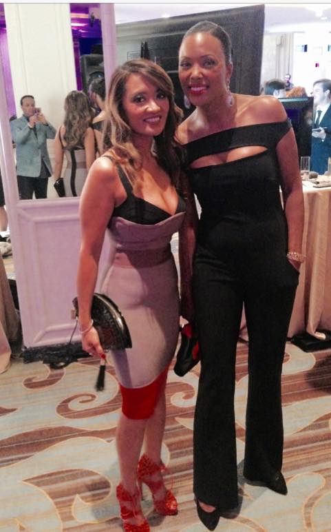 with Aisha Tyler at the Lambda Legal's West Coast Liberty Awards 2015