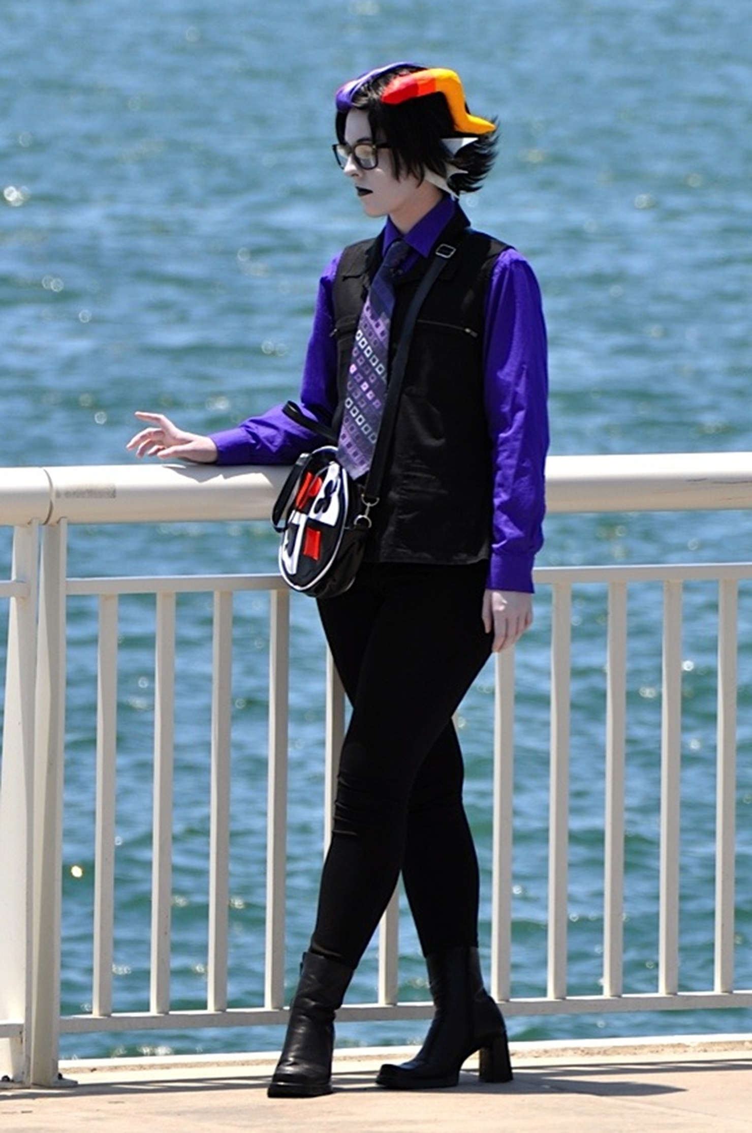 Emma Roberts as Eridan in Homestuck