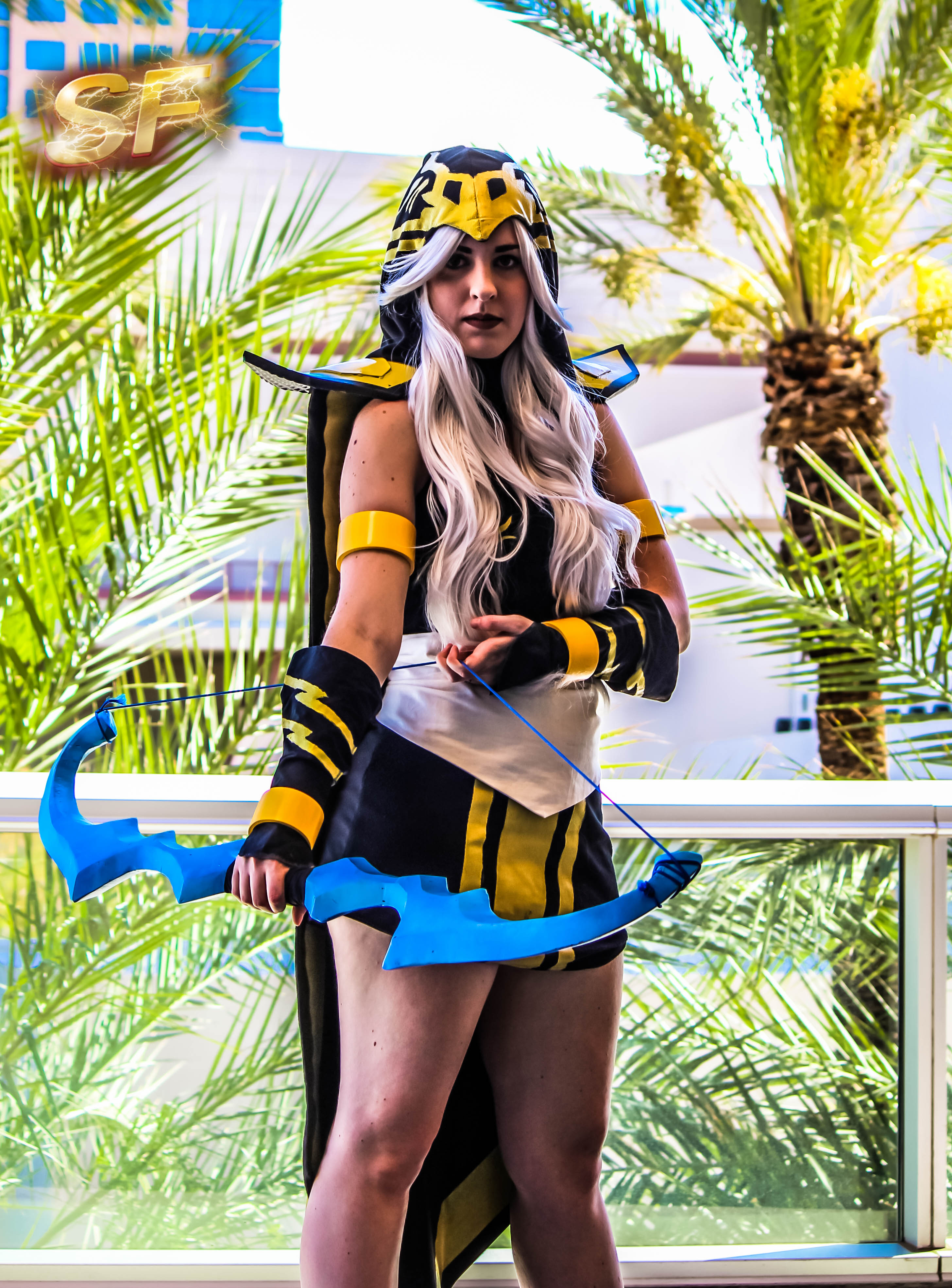 Emma Roberts as Ashe from League of Legends