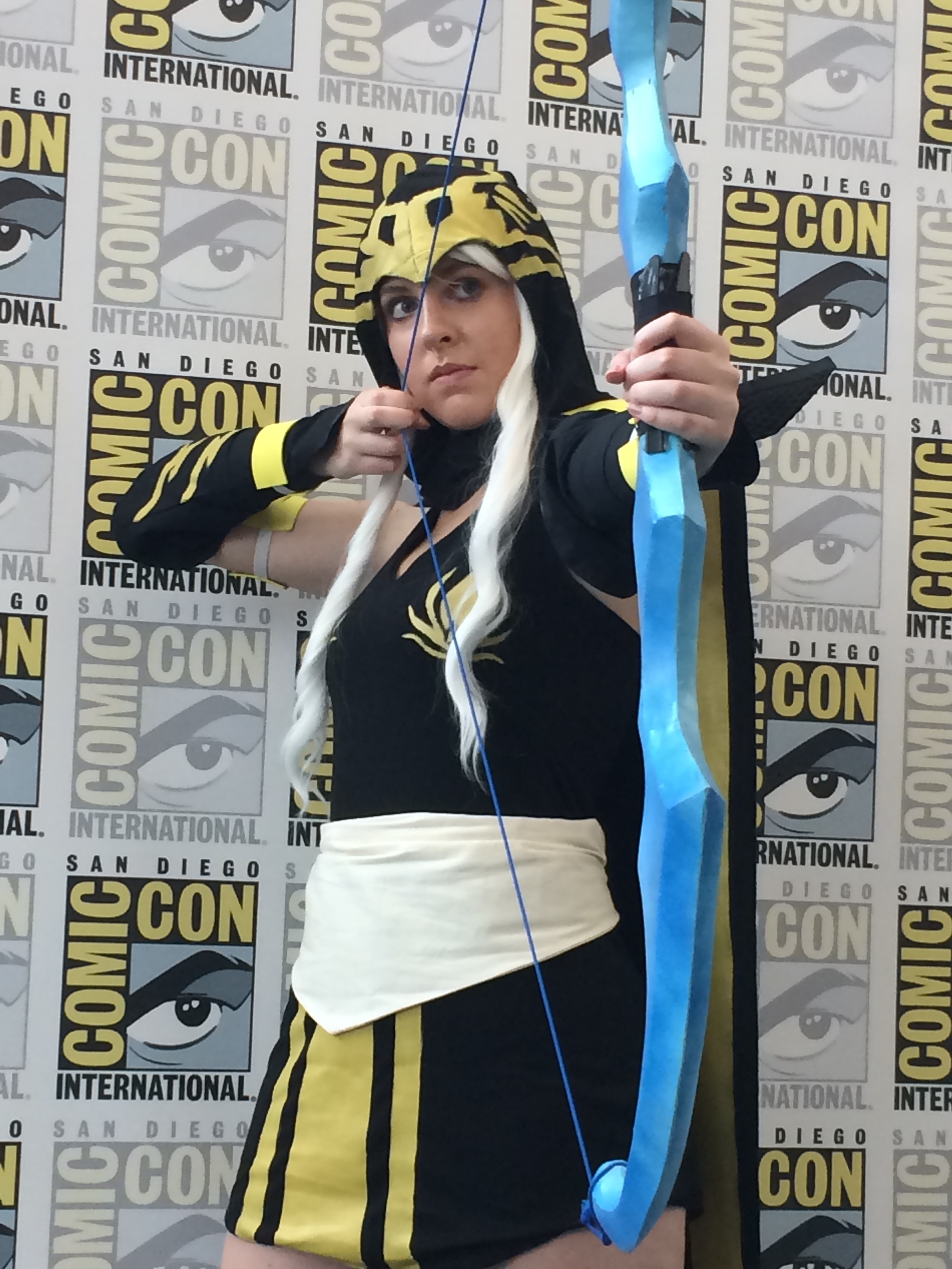 Emma Roberts as Ashe from League of Legends