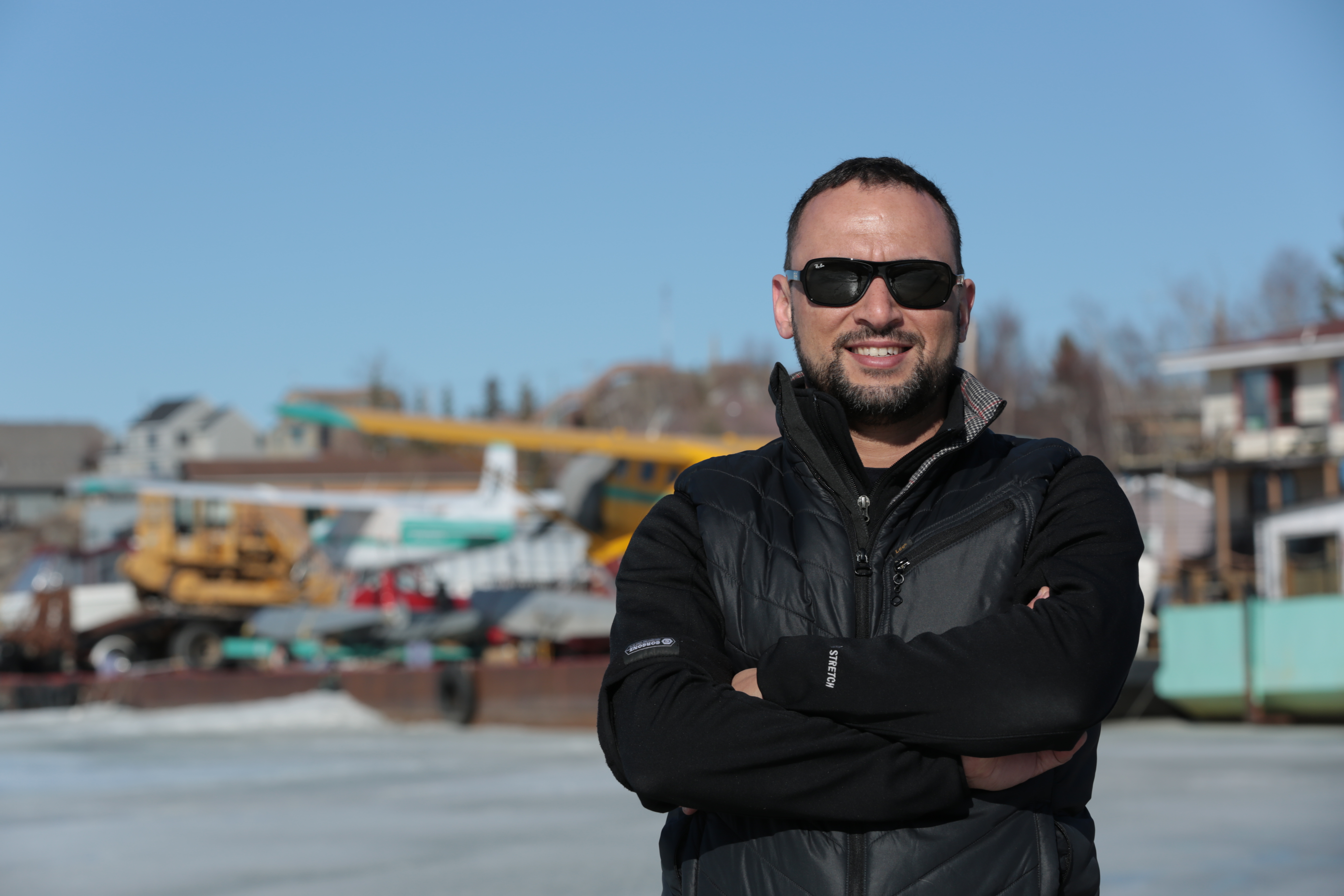 Official Way Up North shot. Yellowknife, NWT. May 2014.