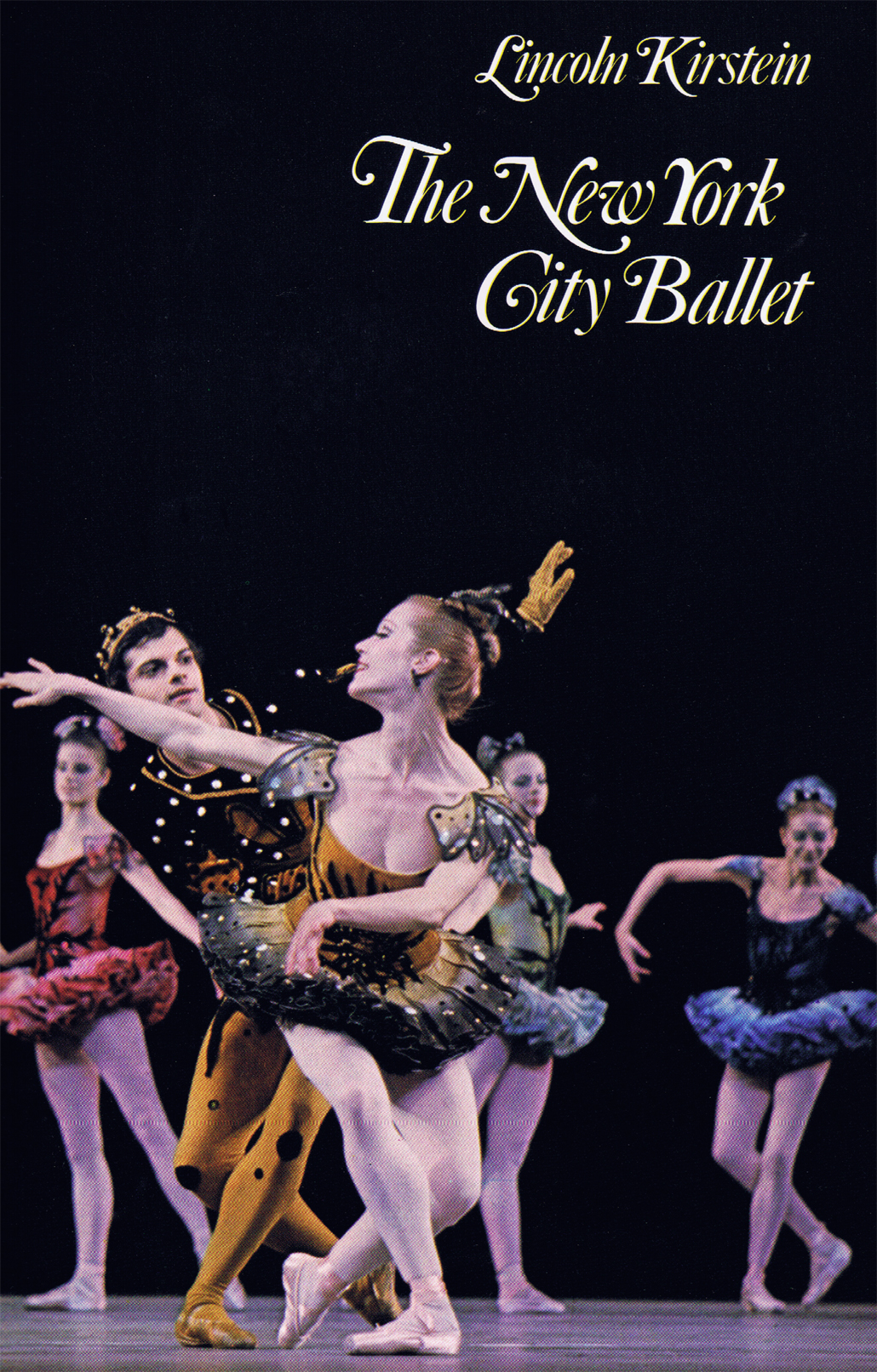 Me and Linda Yourth on the cover of Lincoln Kirstein's book about the NYC Ballet in the roles Balanchine recreated for us in his revival of DANSES CONCERTANTE for the Stravinsky Festival (the 1st and most famous one).