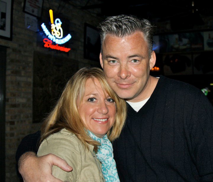 Filmmaker, David Hooper, and wife, Betsy in Chicago 2010.