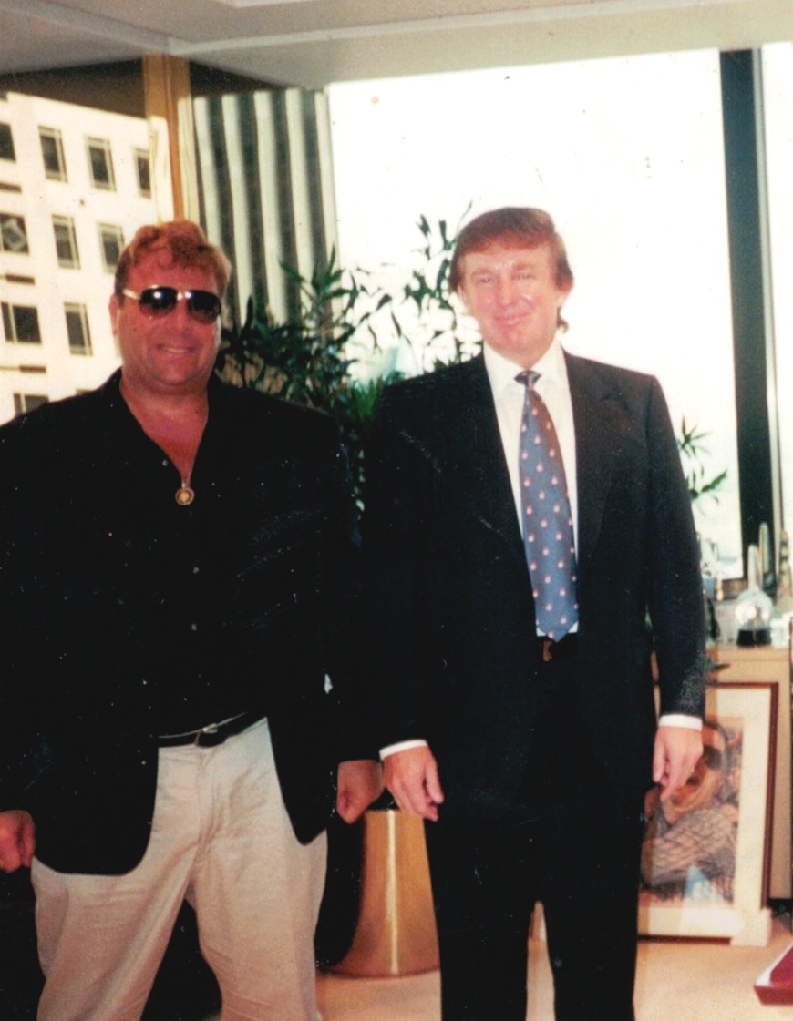 Producer Bob DeBrino & Donald Trump. Showtime orders their TV Pilot Trump Tower