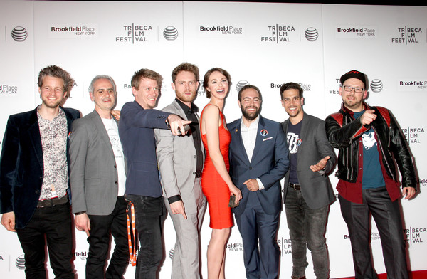 The cast of Stung at Tribeca Film Festival