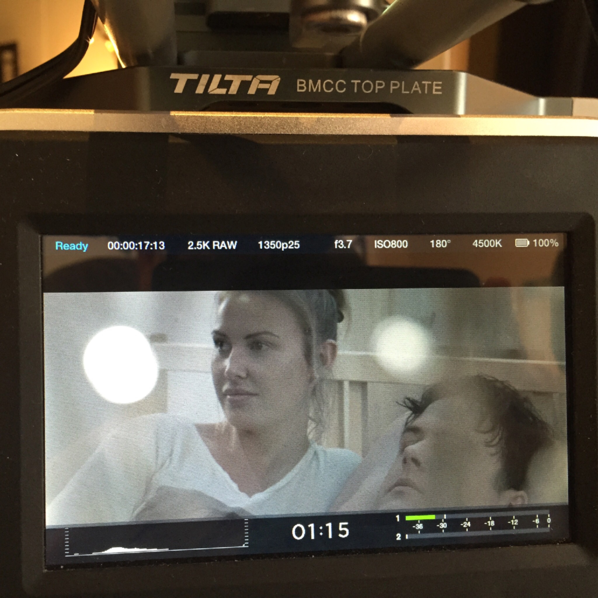 Onset camera shot of Shannon and Jack