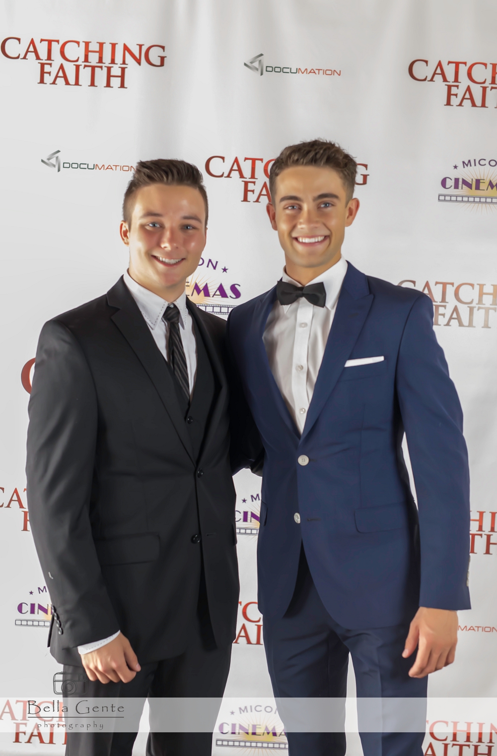 Red Carpet premiere with fellow actor, Garrett Westton, for 