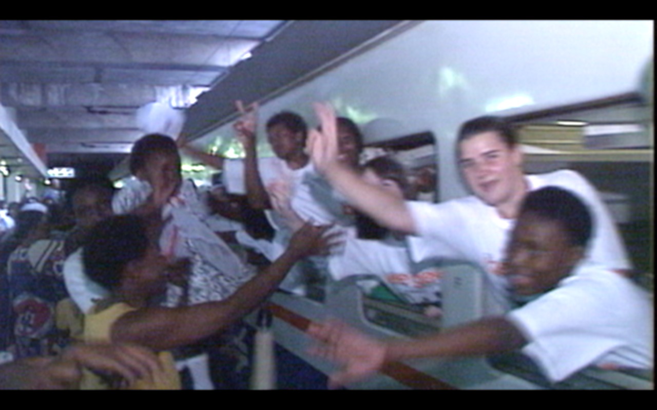 The Peace Train Departs Durban Station December 1993
