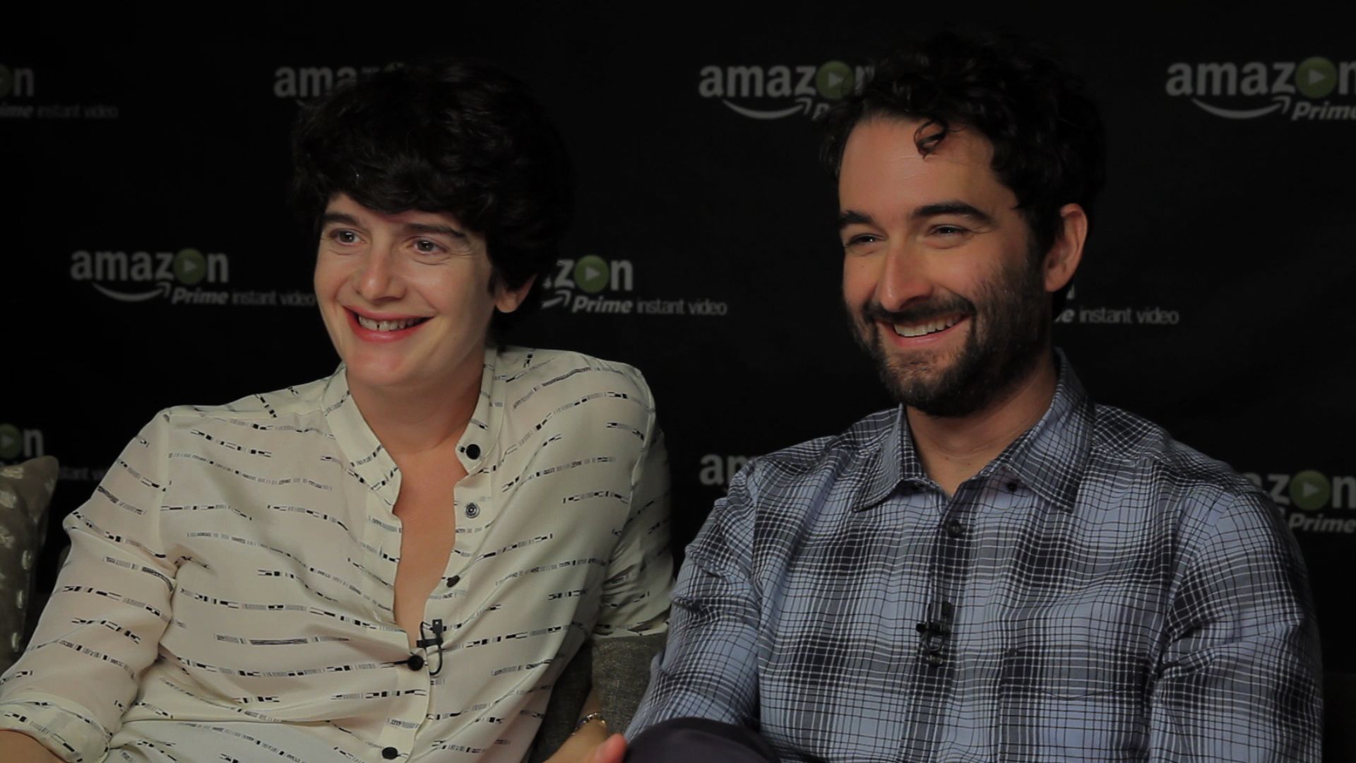Still of Gaby Hoffmann and Jay Duplass in IMDb: What to Watch (2013)