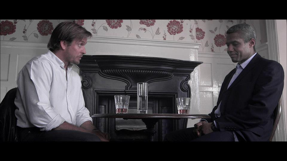 Still shot from 'The Meeting' with Hugh Quarshie