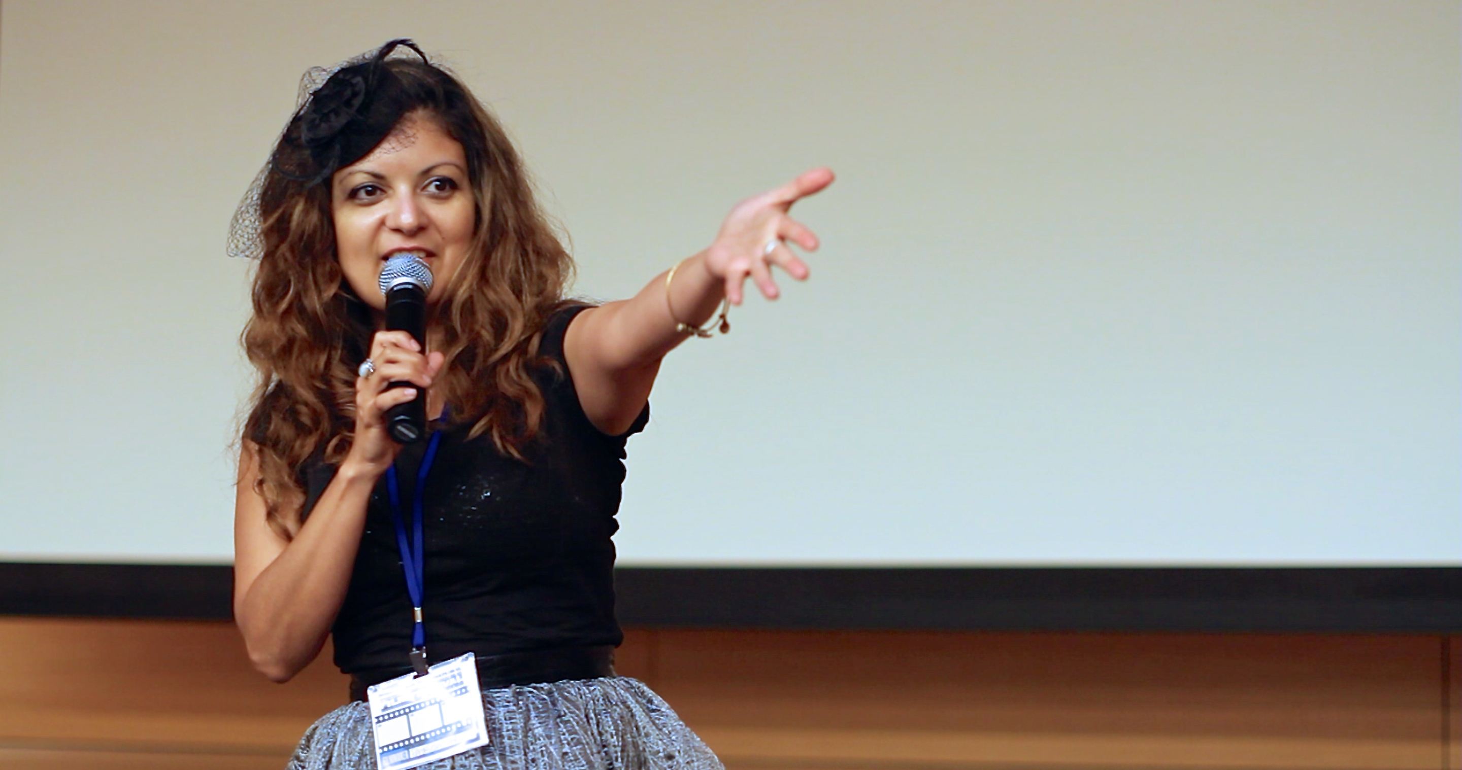 Speaking at the Rhode Island International Film Festival 2014