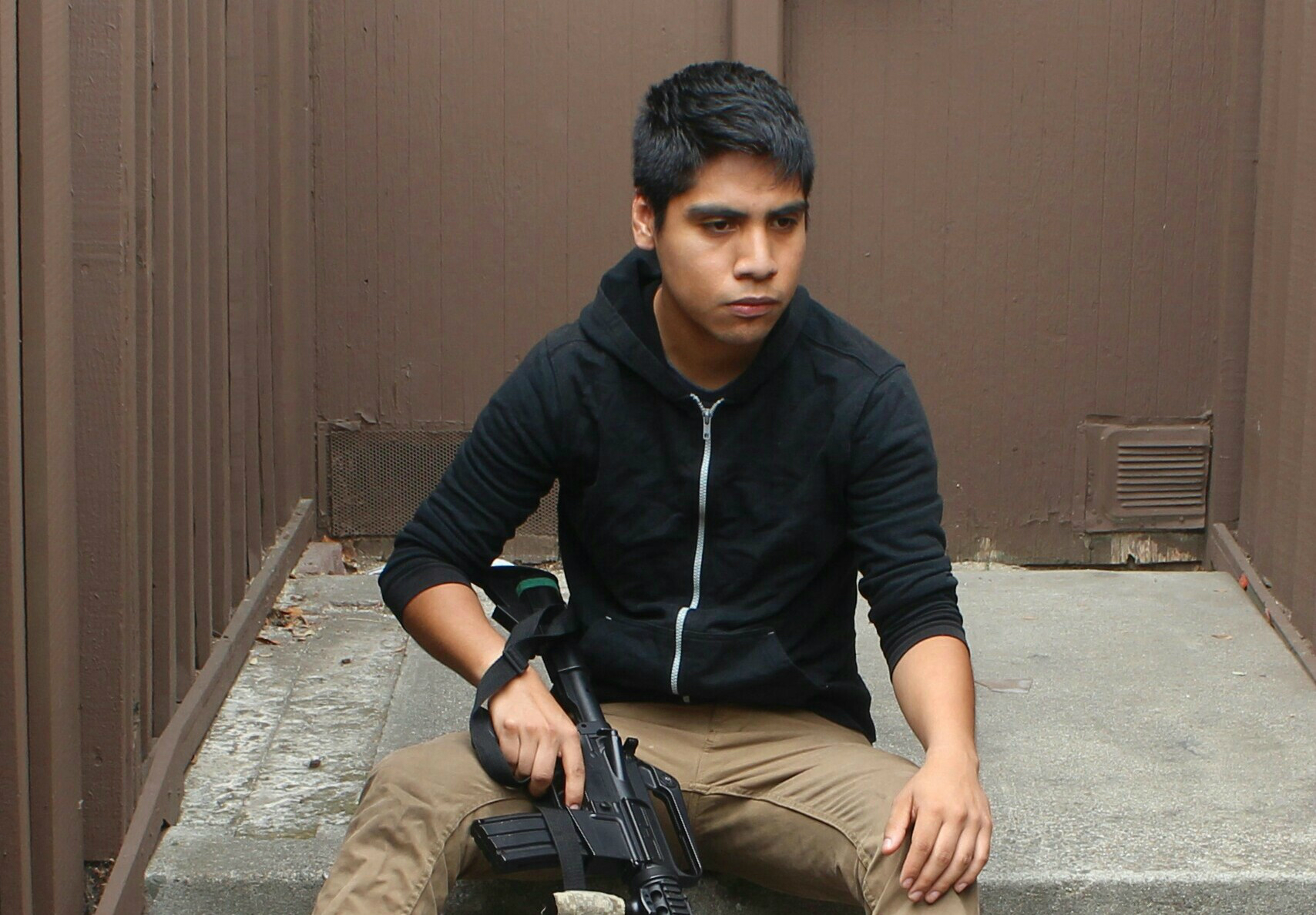 William Rodriguez in The 5th Wave as a Teen Soldier