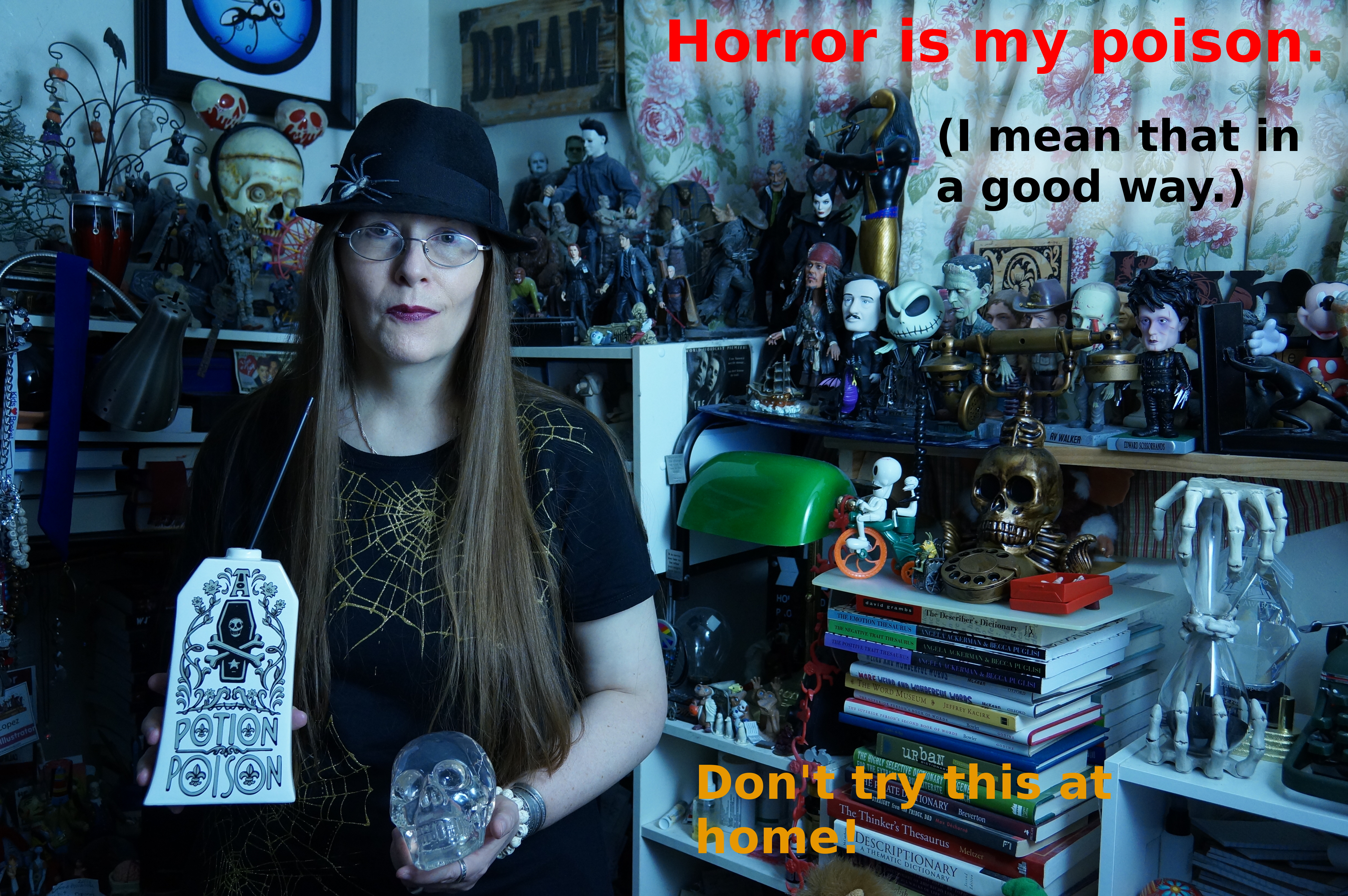 Lori R. Lopez, Horror Selfie at Horror Writers Association Horrorselfie.com http://horrorselfies.com/lori-r-lopez/