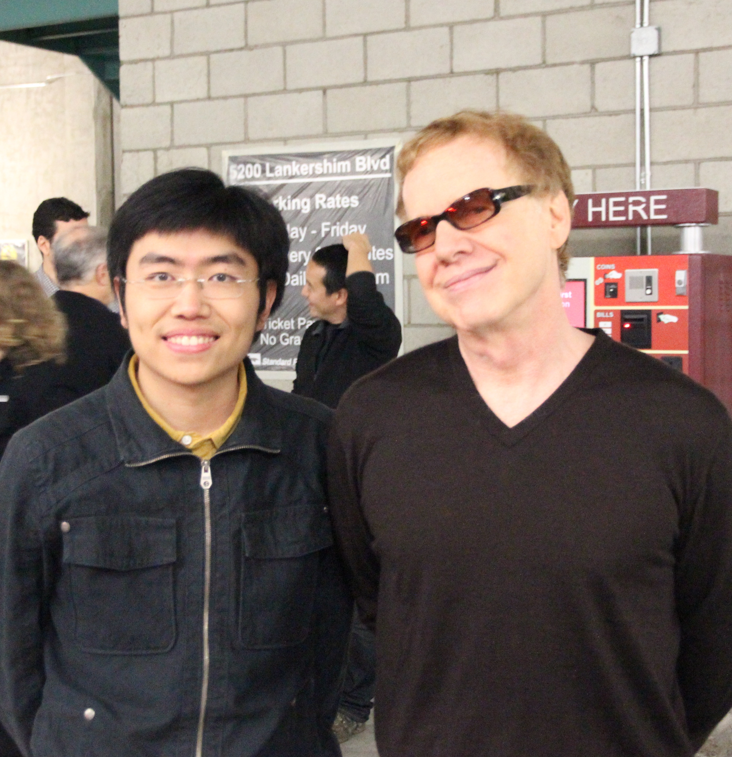 with Danny Elfman