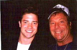 Actor Brendan Fraser & Producer Bob DeBrino at premiere