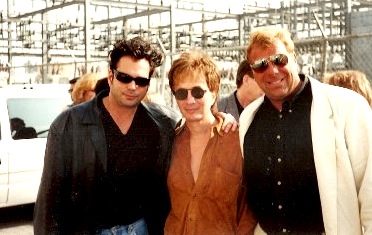 Richard Grieco, Director Michael Cimino, & Bob DeBrino at Warner Bros Studio