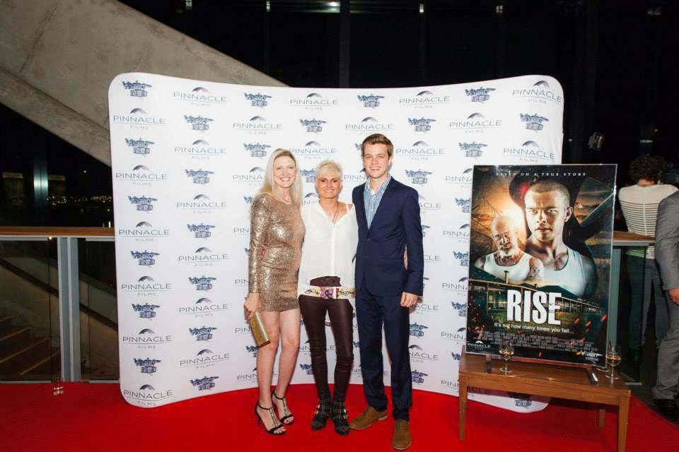 Rachel McSkate Kahan and Nathan Wilson from the movie Rise with Toni McGhee