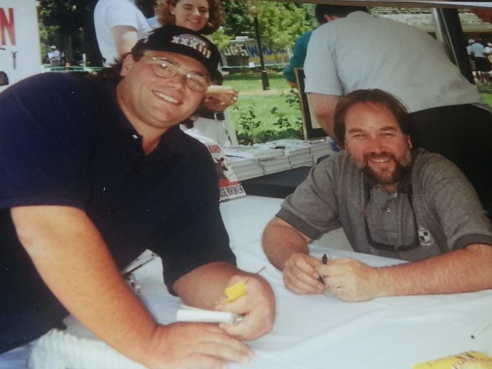 Me and Richard Karn from Home Improvement.