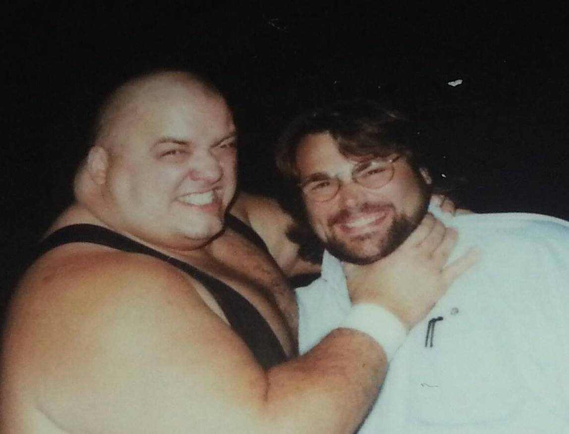 Me getting choked by KING KONG BUNDY!