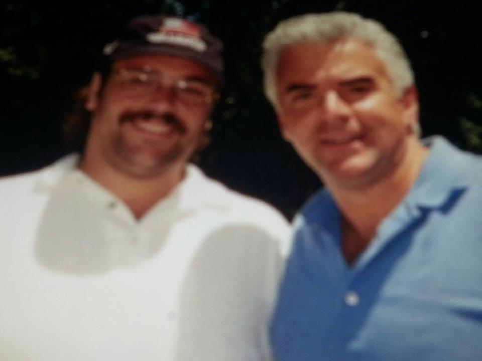 Me and John O' Hurley at a golf outing.