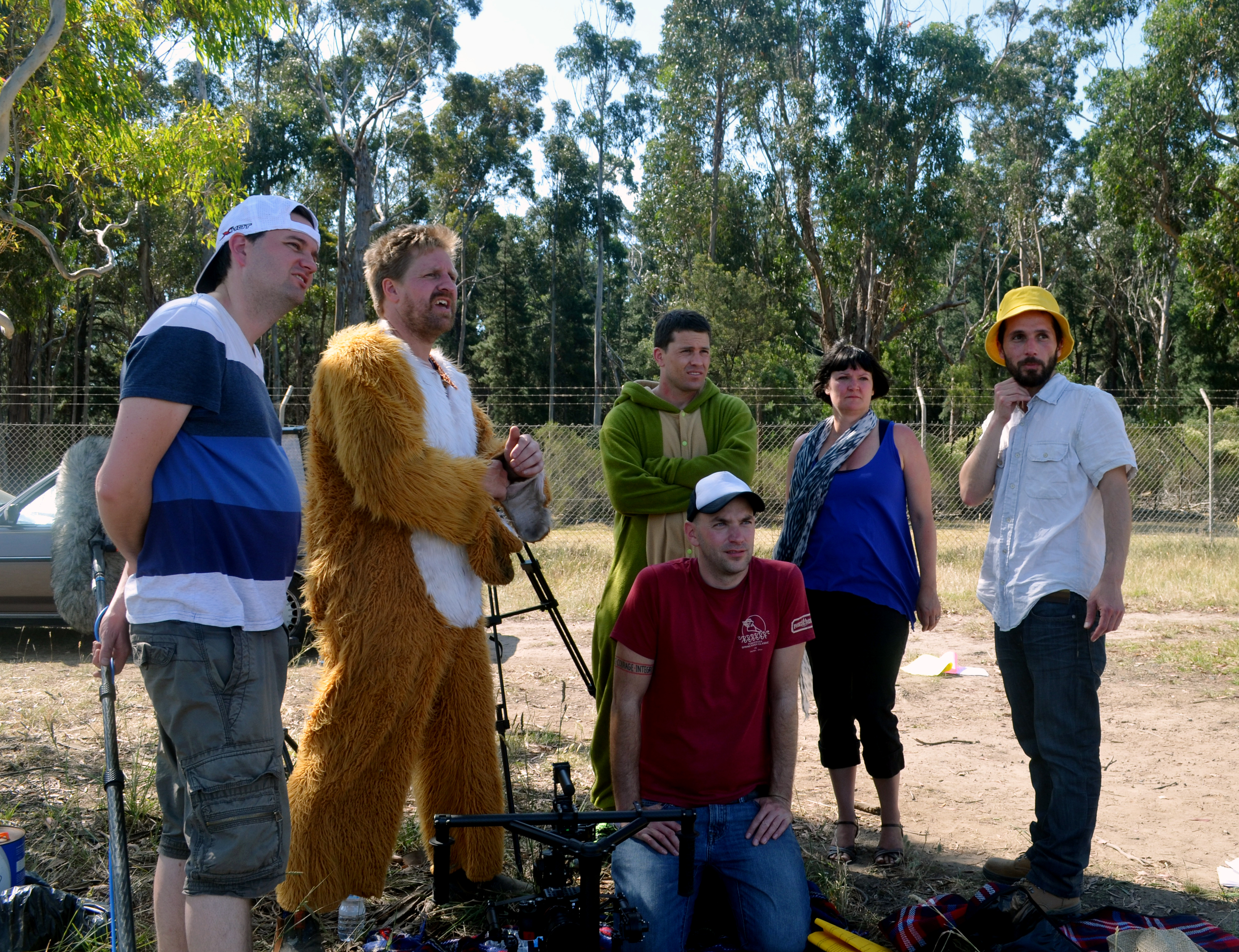 Era of Man - some of the cast and some of the crew