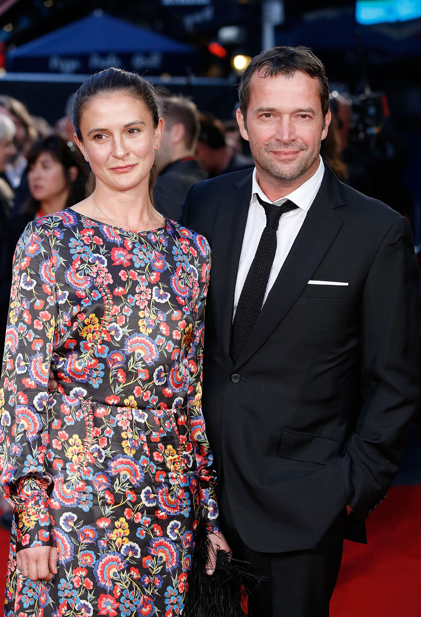 James Purefoy and Jessica Adams at event of High-Rise (2015)