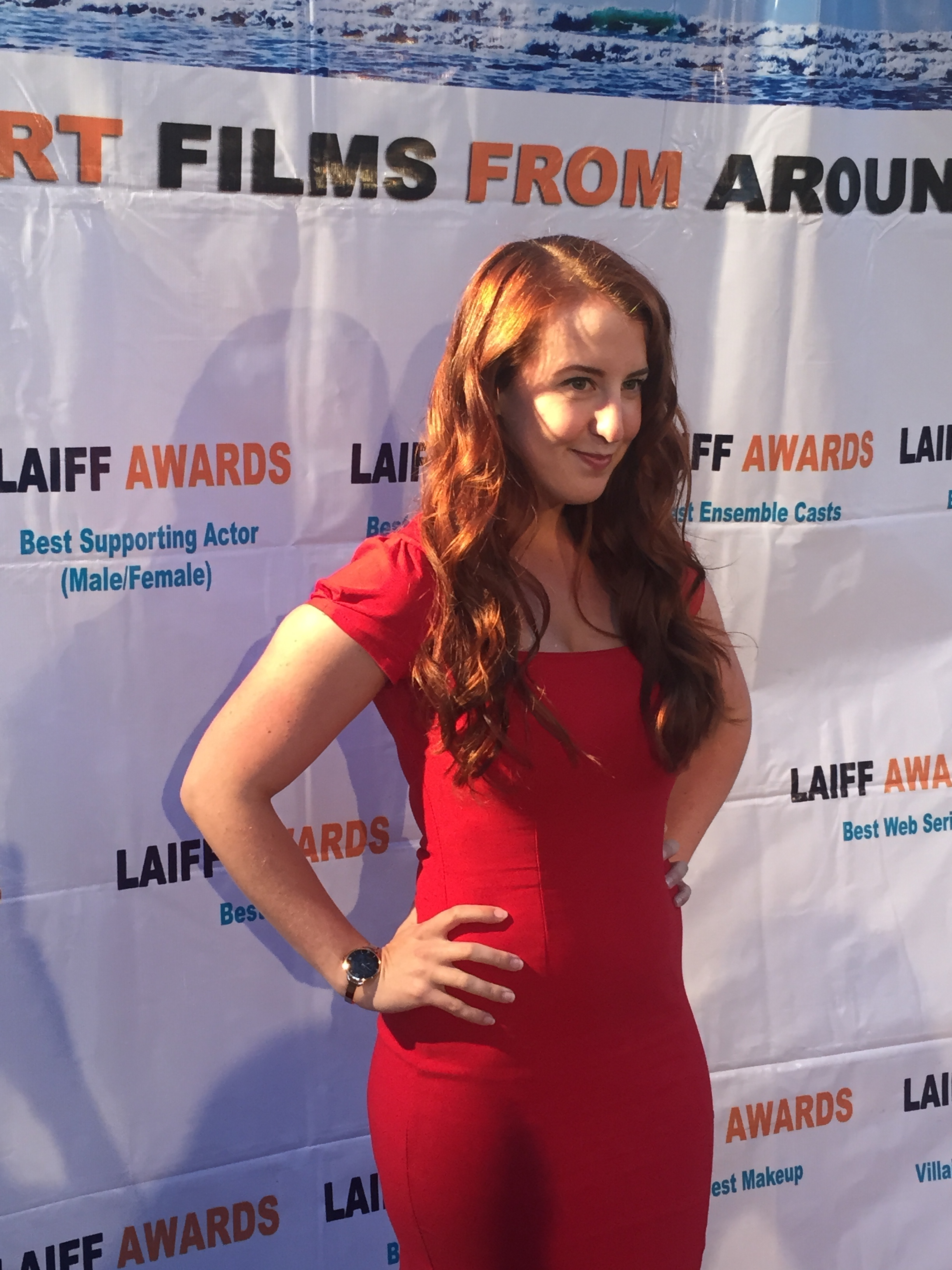 Los Angeles Indepedent Film Festival Awards Nominee- Katie Wilbert (Writer/Producer/Star 